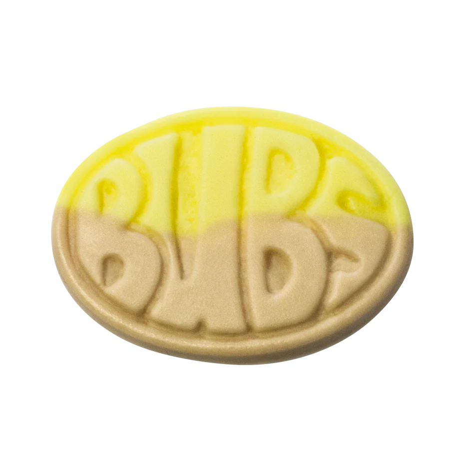 Bubs Banana & Caramel Foam Sweets