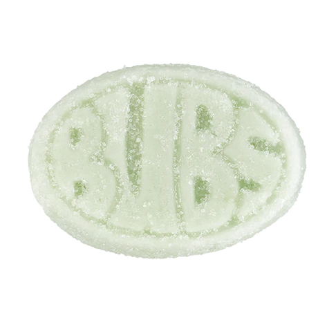 Bubs Sour Fruity Pear Foam Sweets